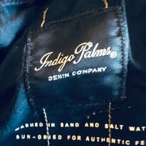 Tommy Bahama indigo palms black jeans 35 x 28